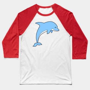 Baby Cute Dolphin Baseball T-Shirt